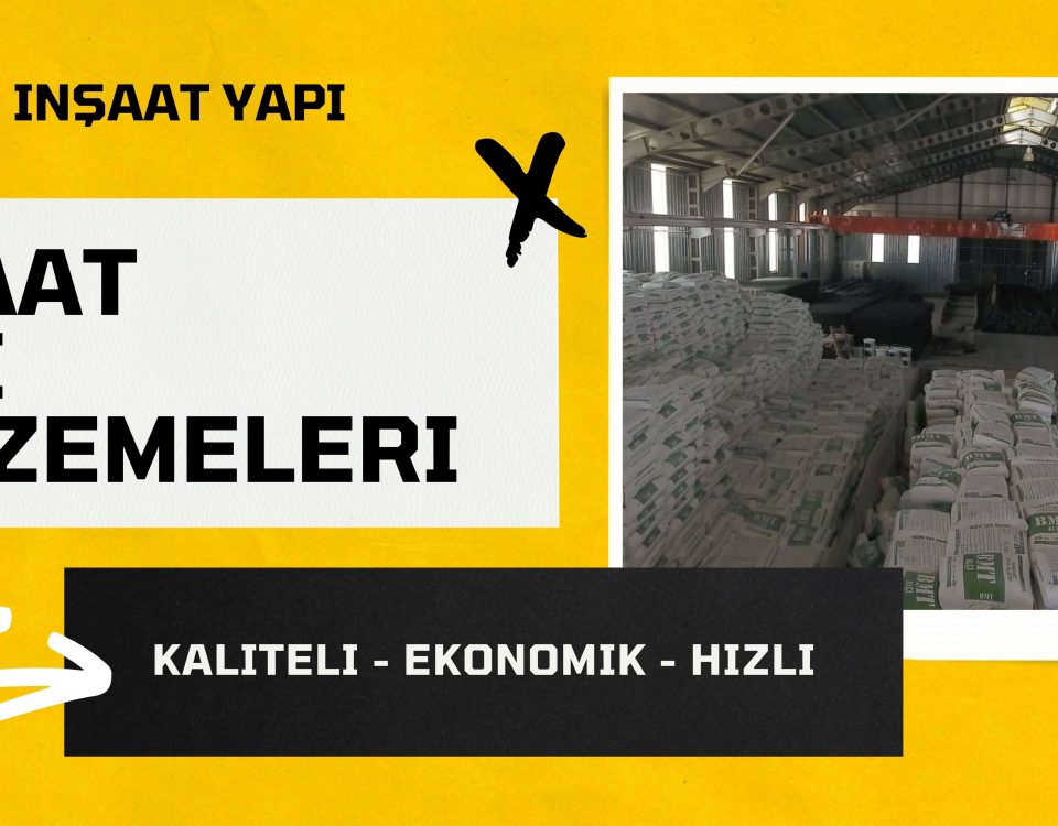 Kaba İnşaat Malzemeleri Listesi: Temelden Çatıya Neler Gerekir?